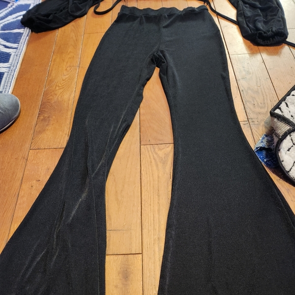 2 piece see through bell bottoms - Picture 3 of 5
